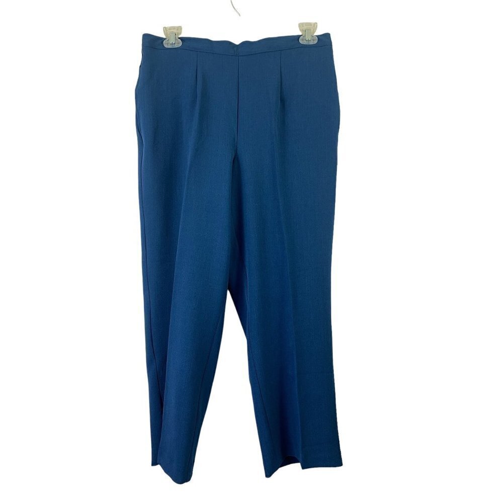Alfred Dunner Women’s Touch of Teal Dress Pants